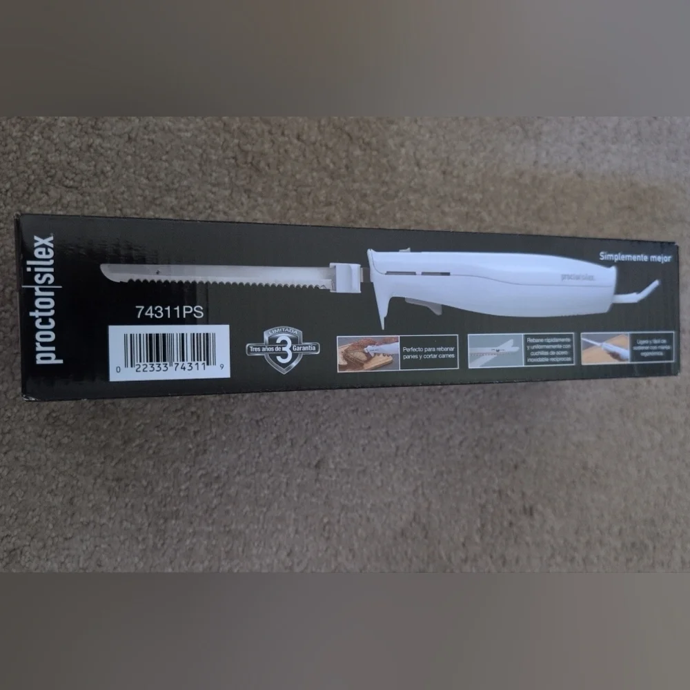Proctor Silex Electric Knife Model 74311PS